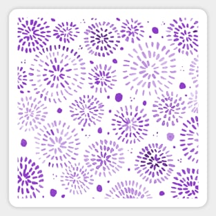 Abstract watercolor sparkles – ultra Violet Magnet